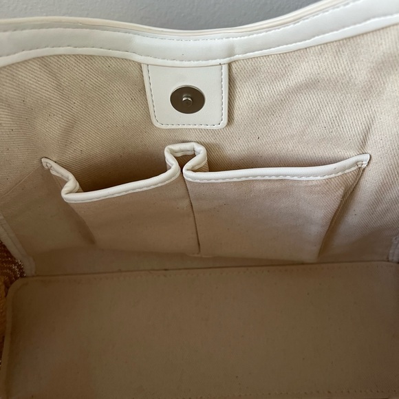 Sam Edelman raffia tote - Picture 5 of 7